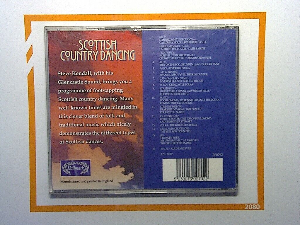 Steve Kendall	Scottish Country Dancing CD Mint