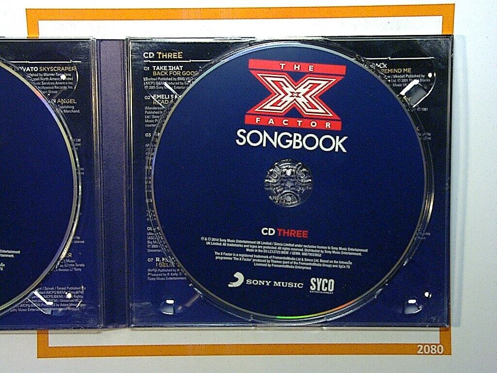 various Artists	The X Factor Songbook 3CD VGC