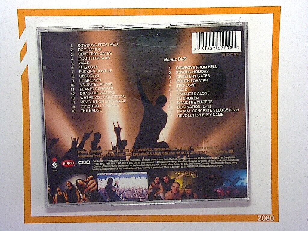 Reinventing Hell - The Best of Pantera [CD + DVD] Mint