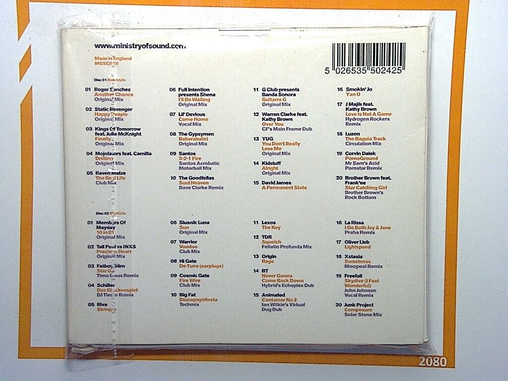 Ministry of Sound Clubber's Guide to Ibiza Mixed  Tall Paul and Fergie 2CD Mint
