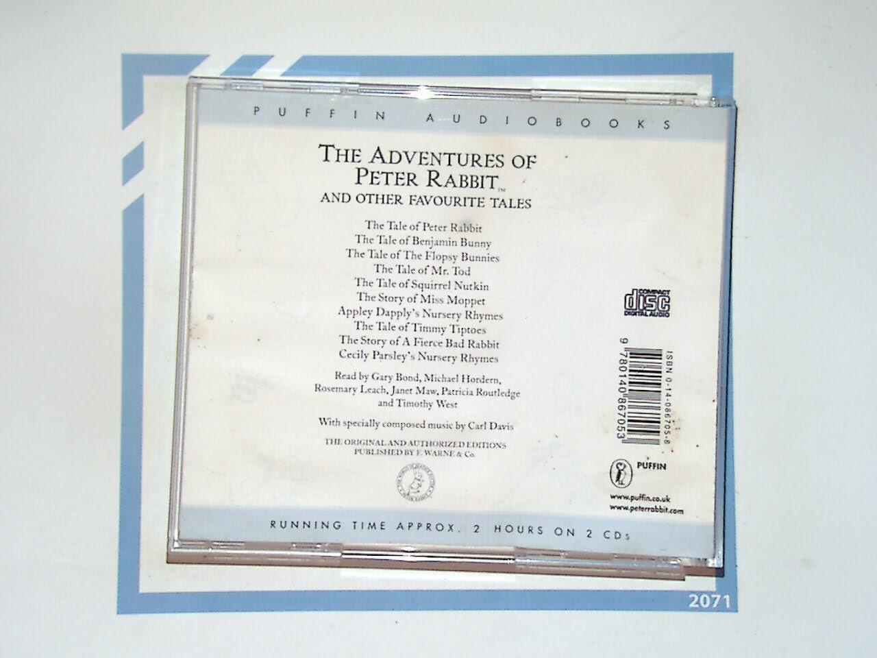World Of Beatrix Potter Volume 1	The Adventures Of Peter Rabbit  CD Nr Mint