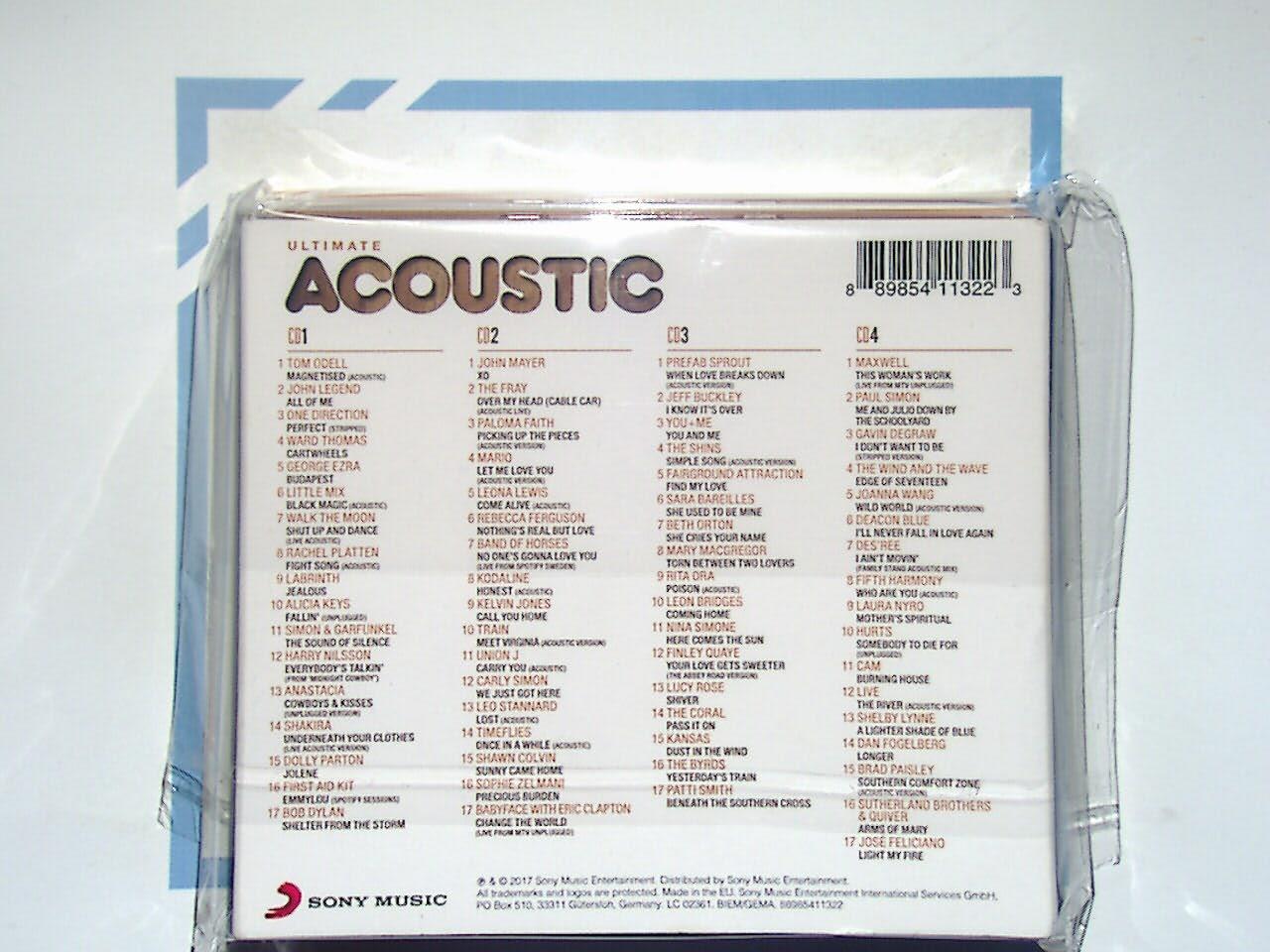 various - Ultimate... Acoustic 4CD Box Set Nr Mint