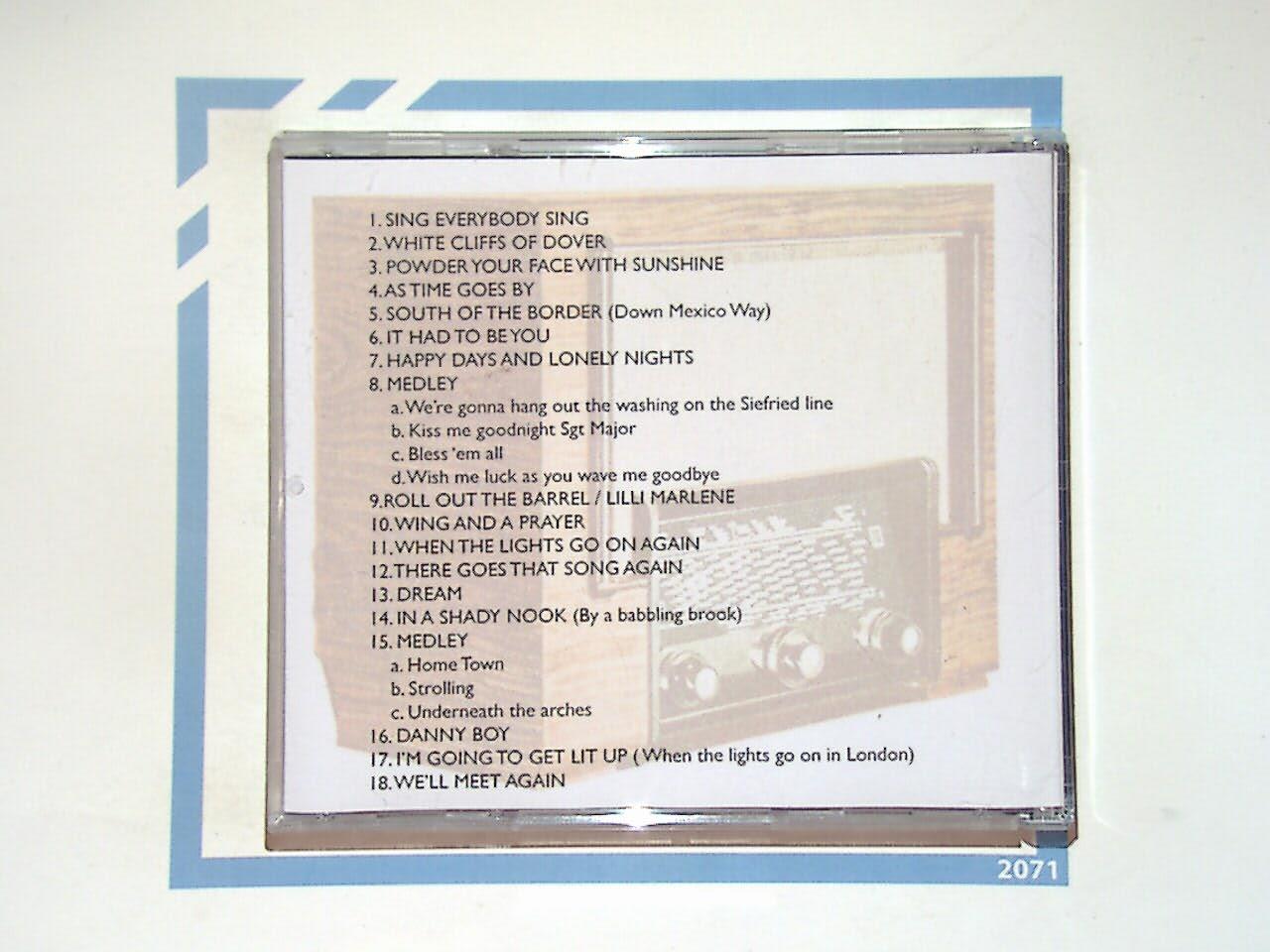 Tony Leyton Sings The Forces Favourites CD Nr Mint Signed