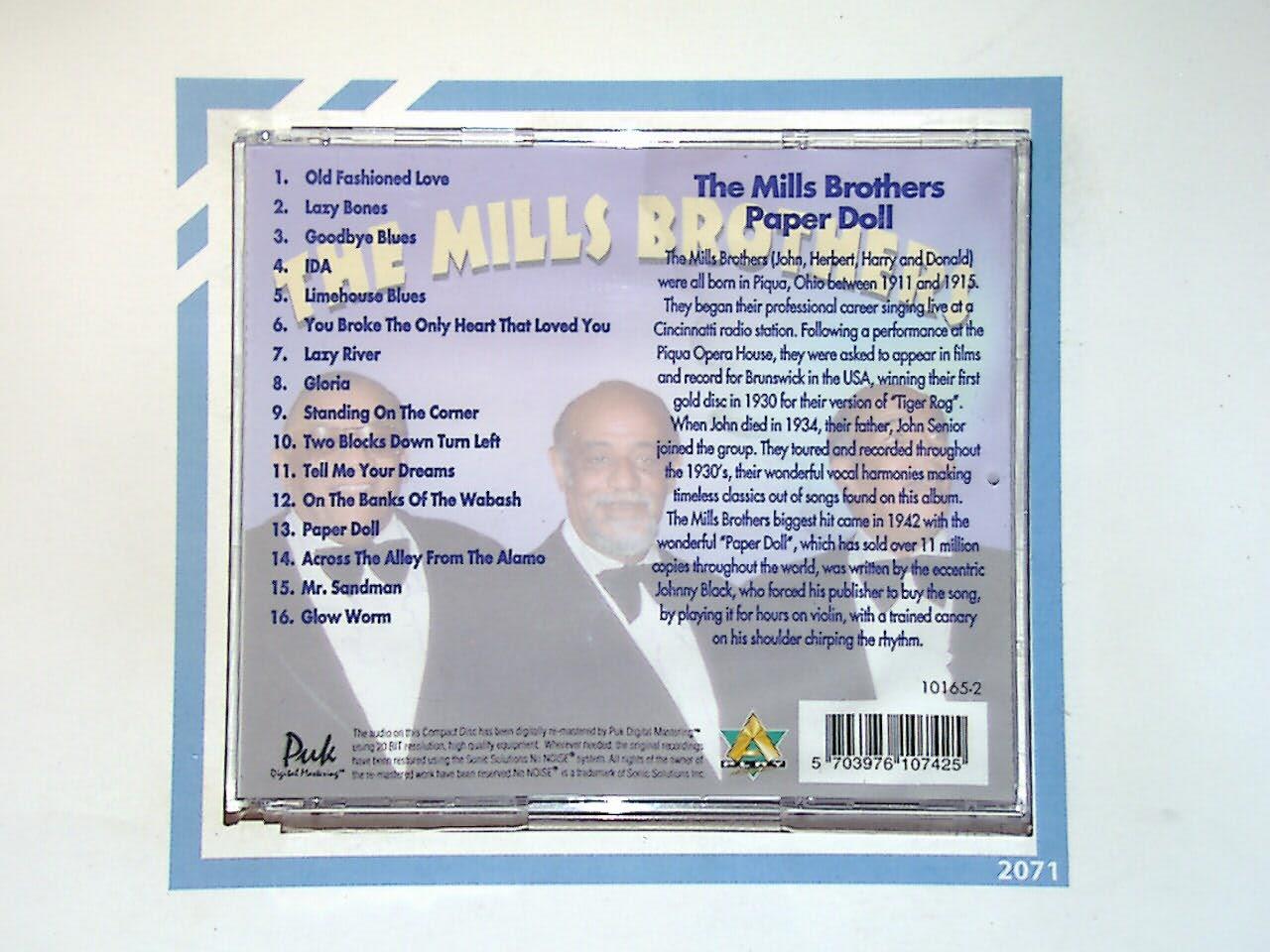 Mills Brothers	Paper Doll Cd Mint