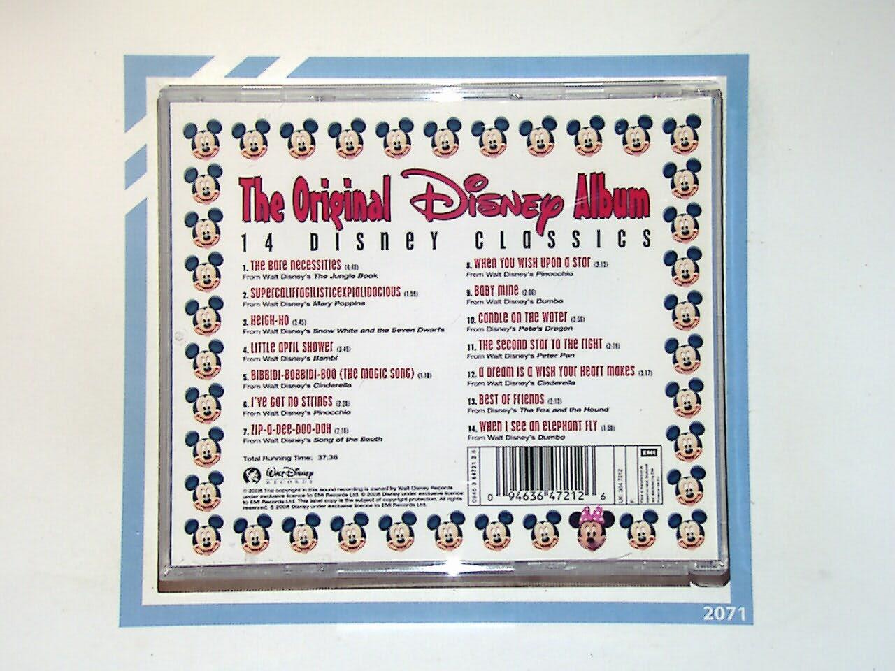 Various Artists	The Original Disney Album CD  Mint