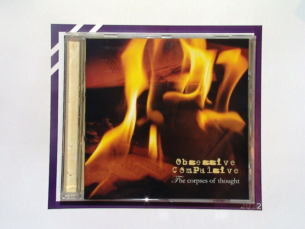 Obsessive Compulsive	The Corpses of Thought CD Mint