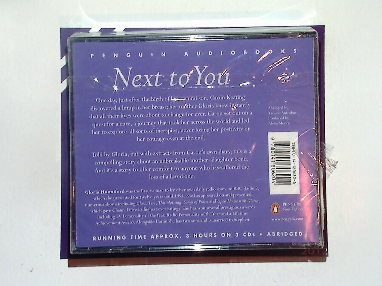 Next to You by Gloria Hunniford (Audio CD, 2005) 3CD New & Sealed