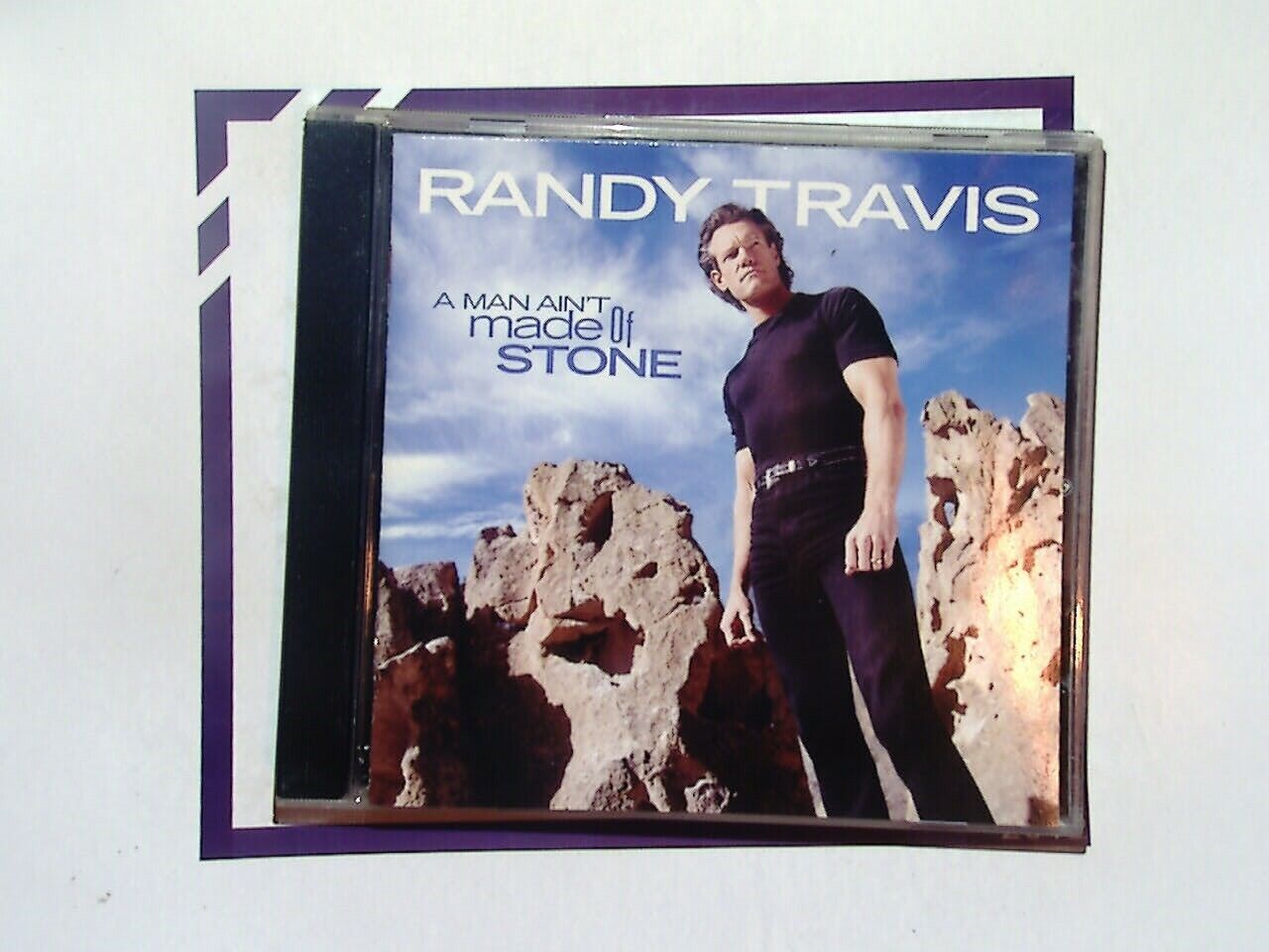 Randy Travis - Man Ain't Made of Stone CD Mint