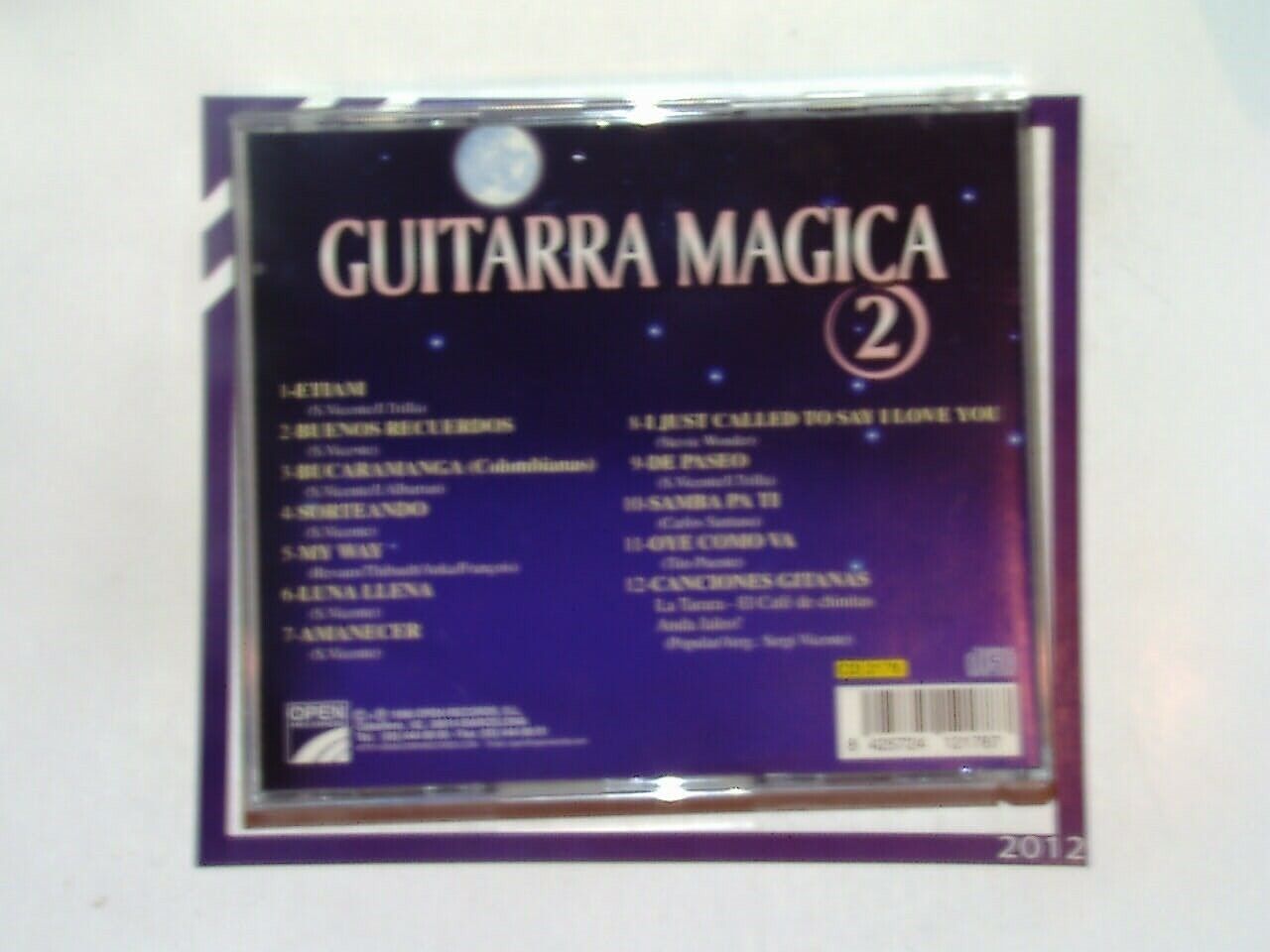 Sergi Vicente	Guitarra Magica Vol.2 CD Mint