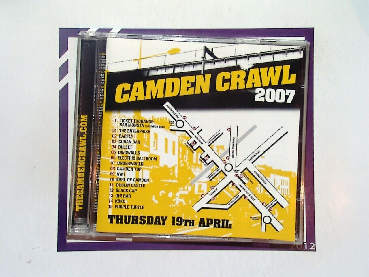 Various - Camden Crawl 2007 Thursday 19th April 2CD Mint