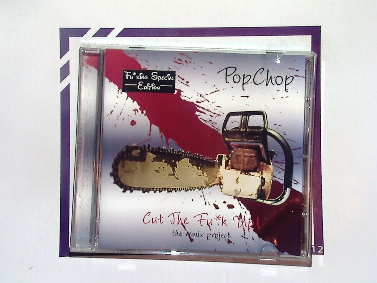 Popchop	Cut the F**k Up: the Remix Project CD VGC