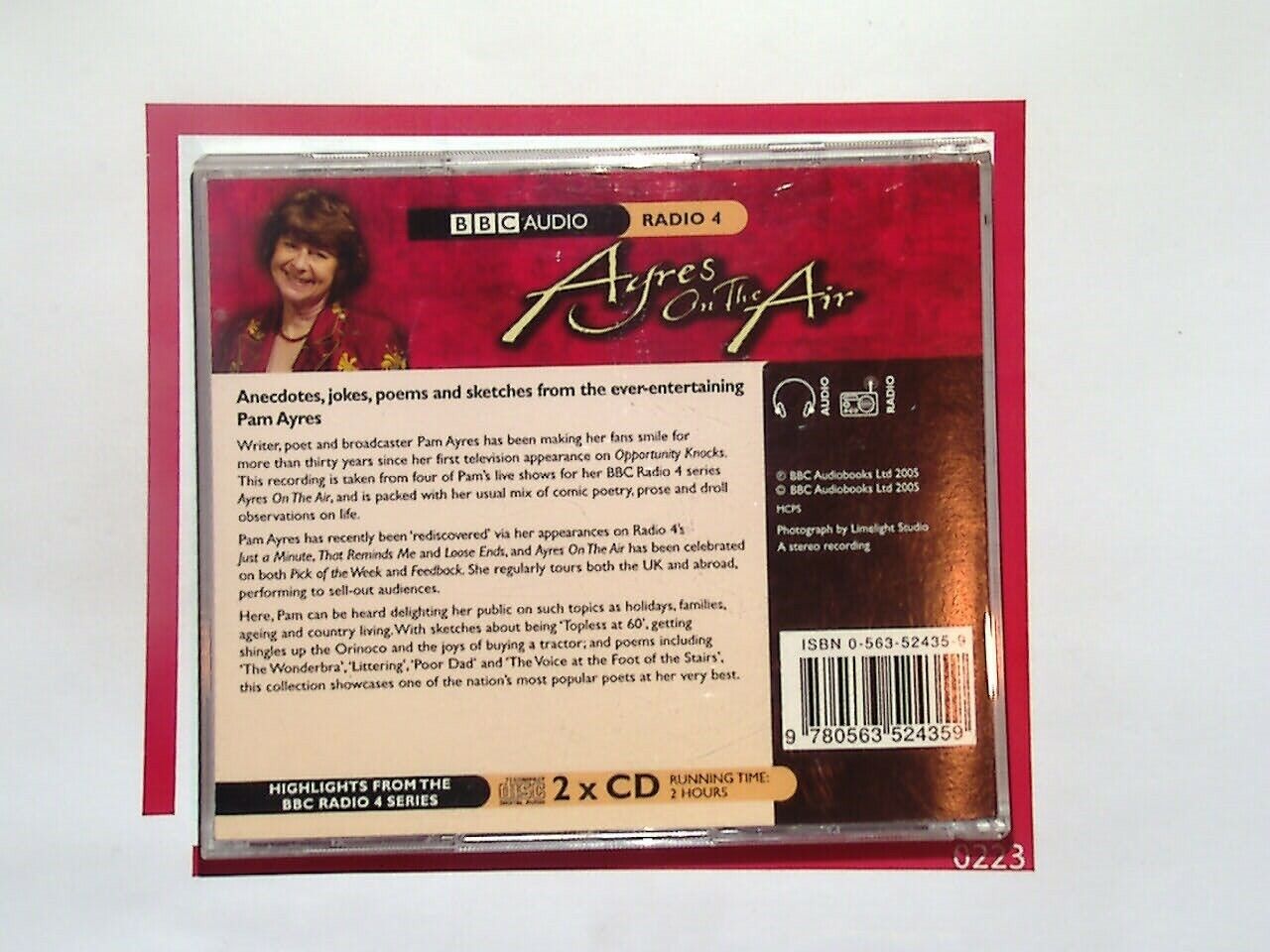 Pam Ayres	Ayres on the Air (Audiobook) 2CD Mint
