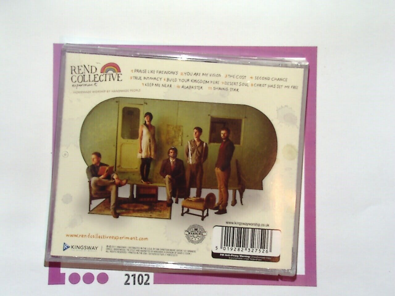 Rend Collective	Homemade Worship By Handmade People CD Mint