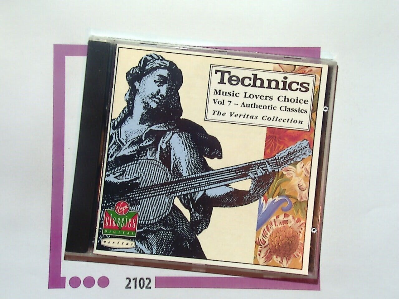 Technics Music Lovers Choice Vol 7 	Authentic Classics  CD Mint