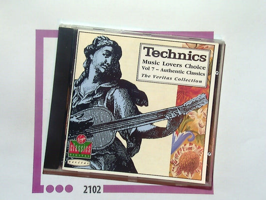 Technics Music Lovers Choice Vol 7 	Authentic Classics  CD Mint