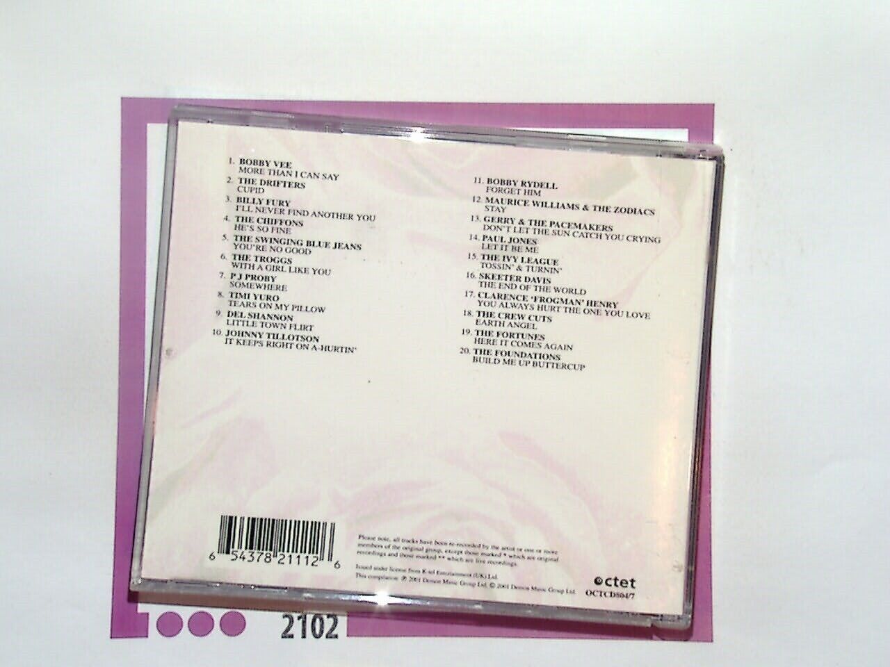 The Love Collection	More Than I Can Say  CD Mint