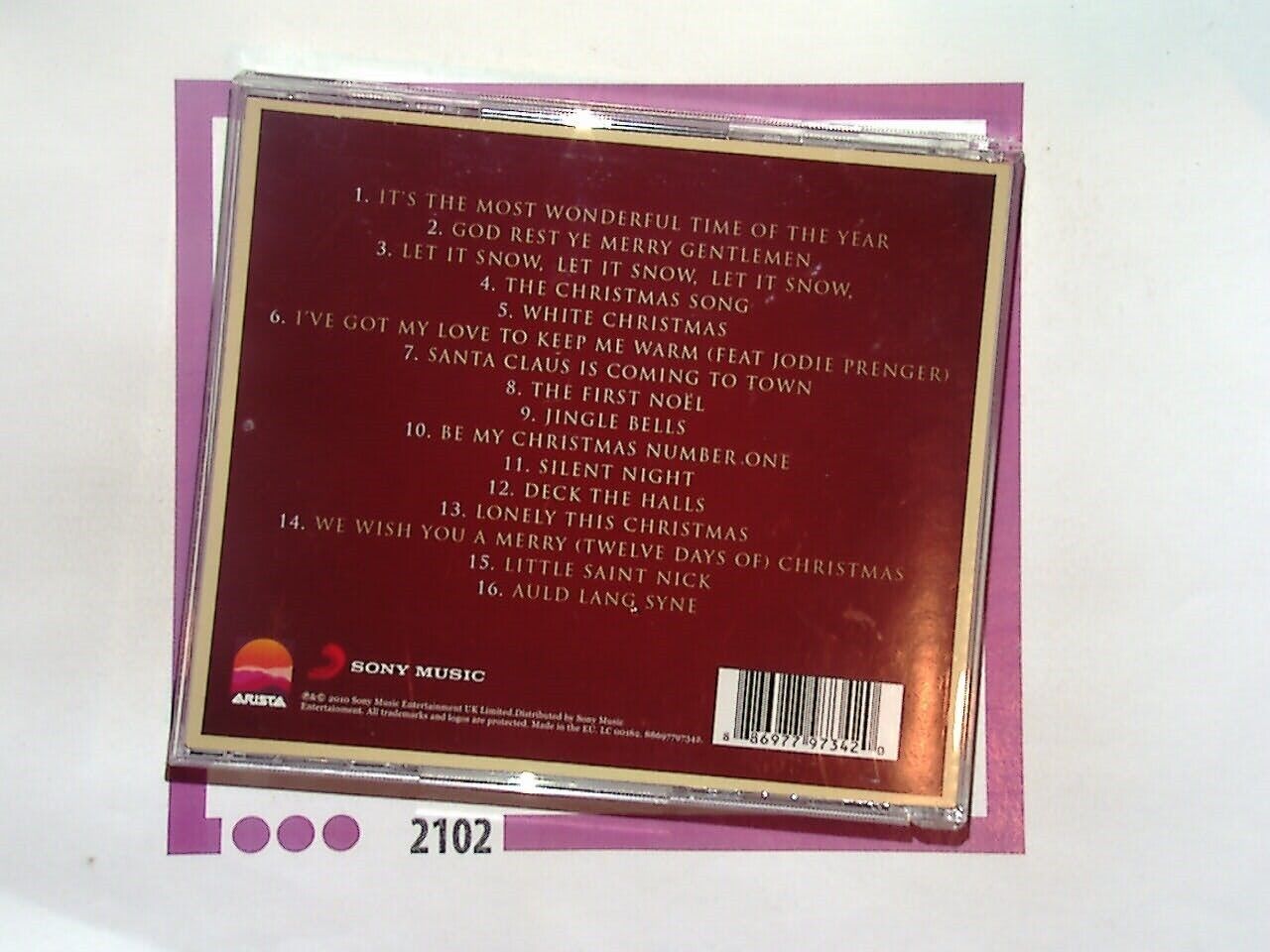 The Great British Barbershop Boys	Christmas Time CD Mint