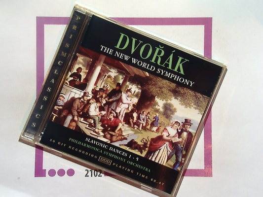 Slavonic Dances 1-5 Philharmonica  Orch	Dvorak The New World  Symphony CD VGC