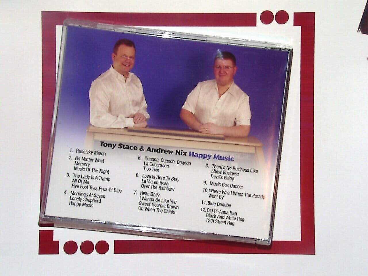 Tony Stace & Andrew Nix	Happy Music CD Mint