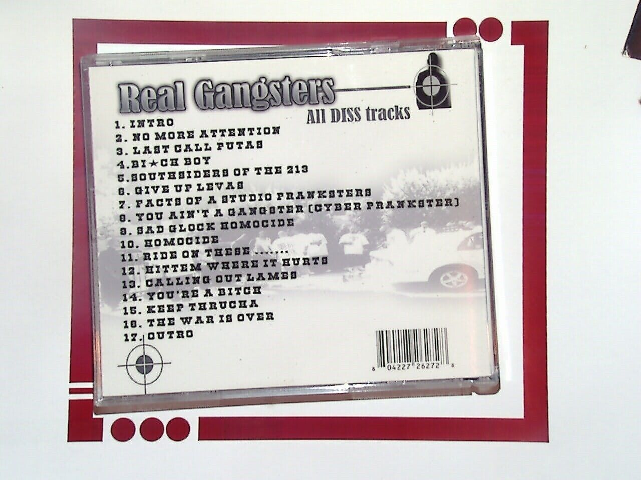 Too Gangster	The Best of Diss Tracks CD Nr Mint