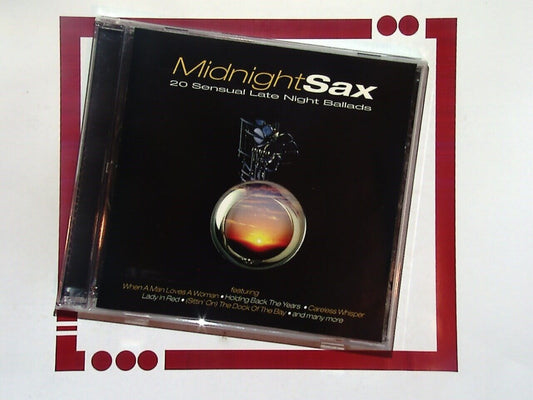 Midnight Sax 20 Sensual Late Night Ballads CD Mint