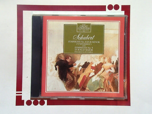 The Great Composers	Schubert Symphony No. 8 in B Minor CD Nr Mint