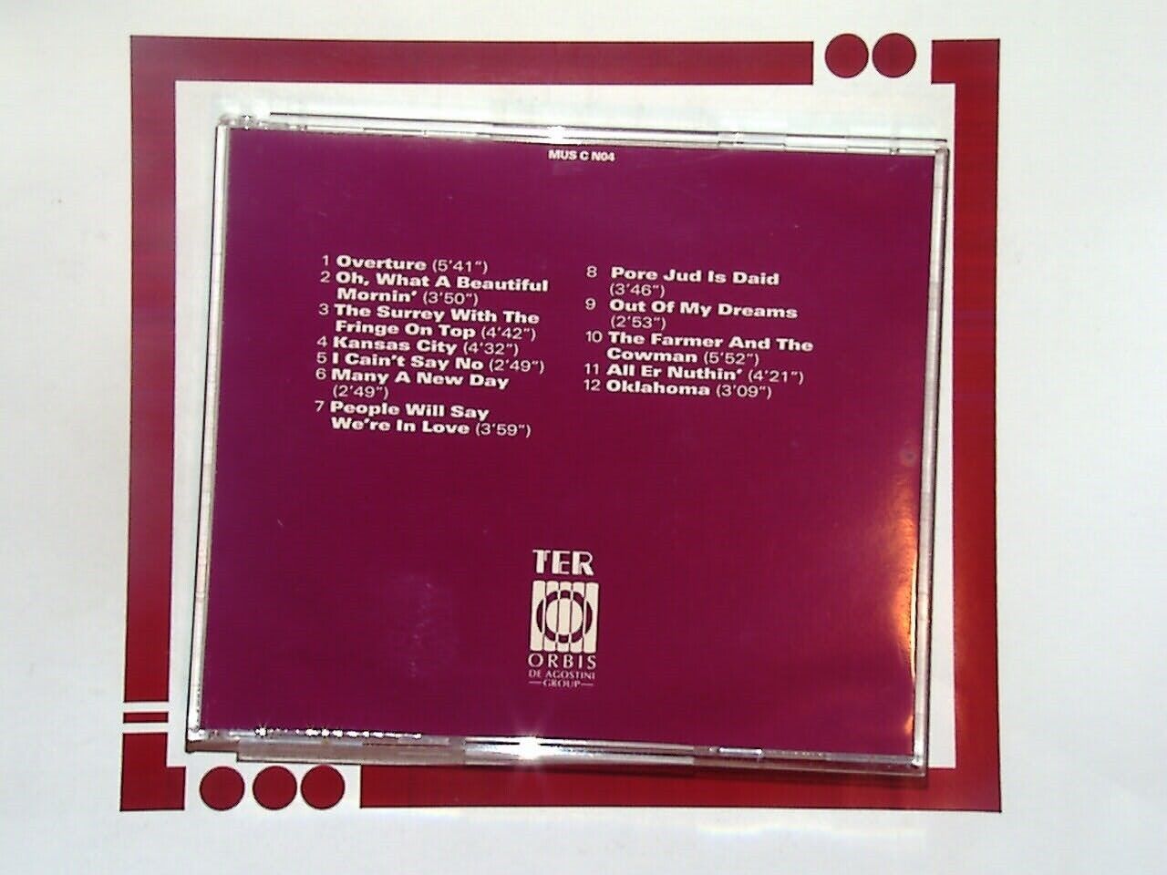 The Musicals Collection 4	Oklahoma! CD VGC