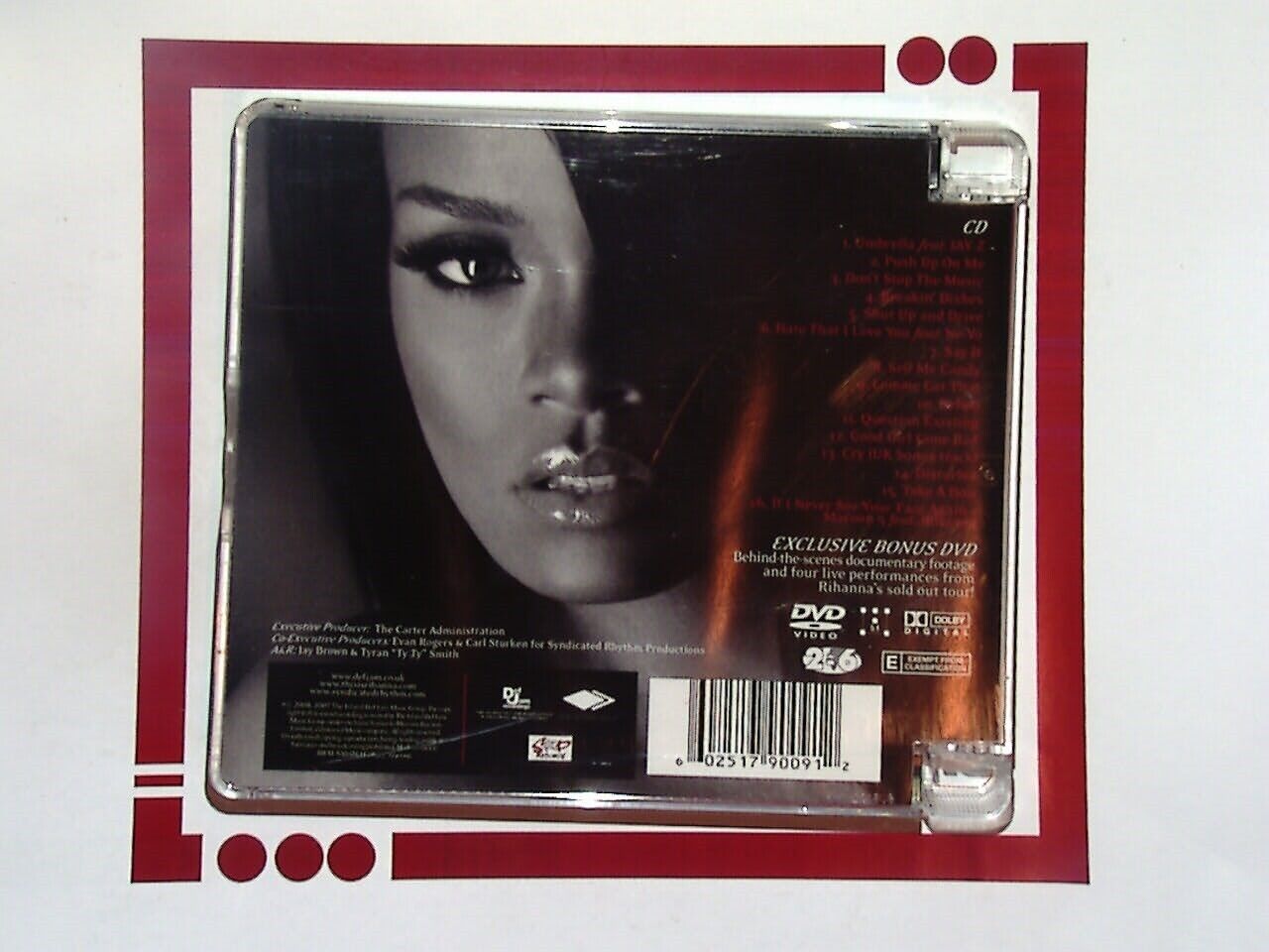 Rihanna	Good Girl Gone Bad [Reloaded] CD + DVD VGC