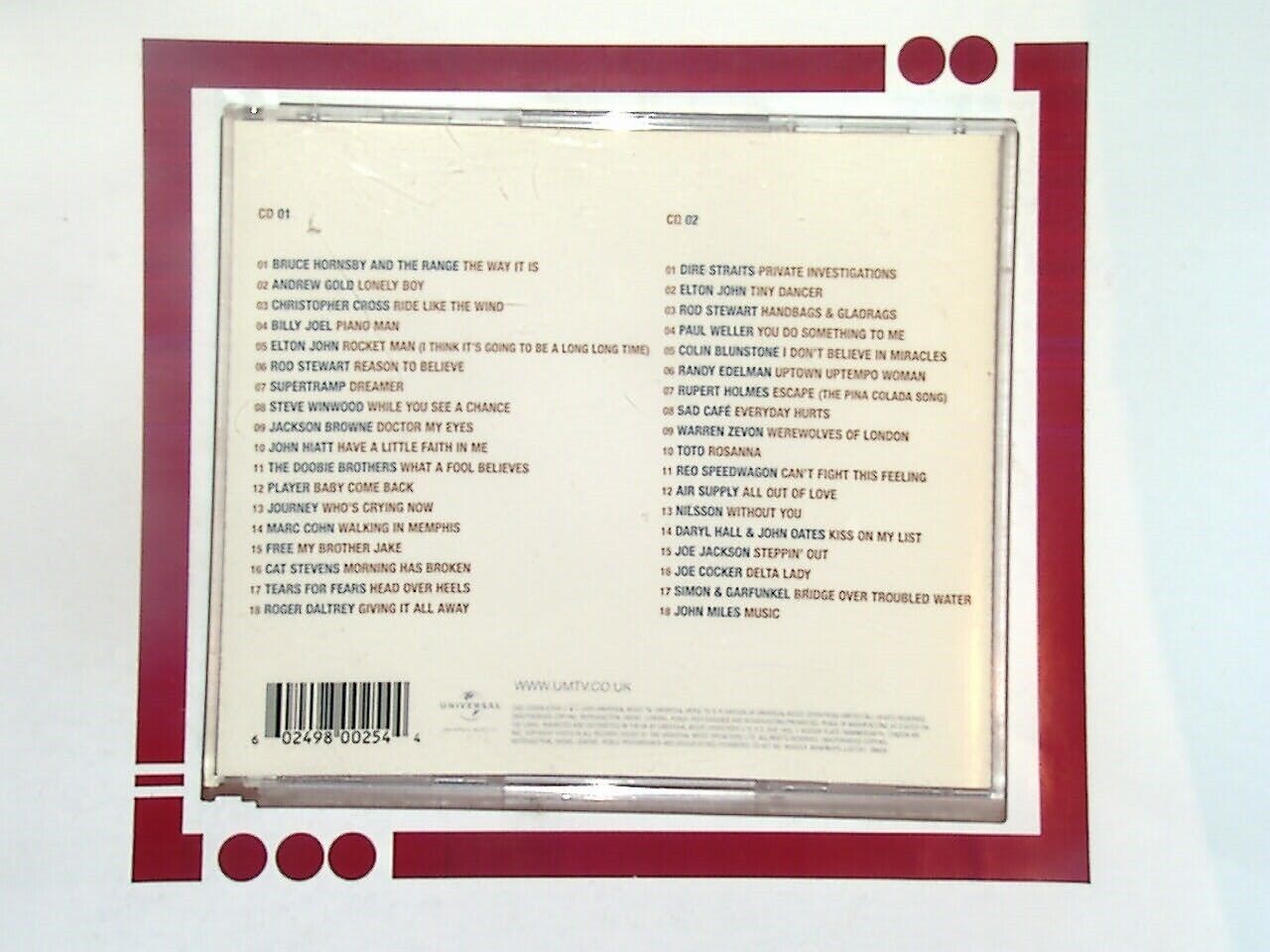 Various - A Heart of Gold 20 Songs of Hope & Inspiration CD Mint