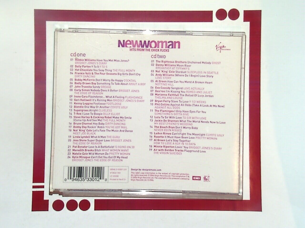 New Woman: Hits from the Chick Flicks  2CD Mint