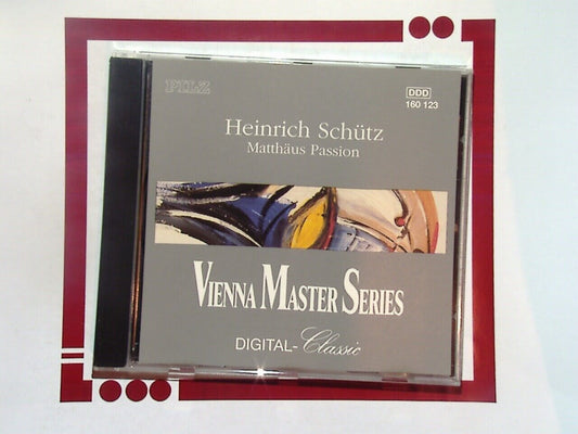 Vienna Master Series	Heinrich Schutz Matthaus Passion  CD Mint