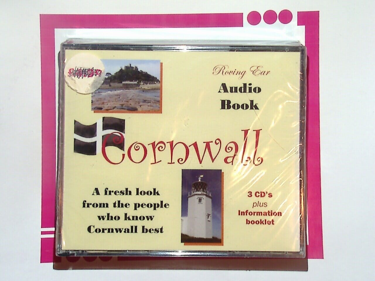 Roving Ear Audio Book .. Cornwall 3CD New & Sealed