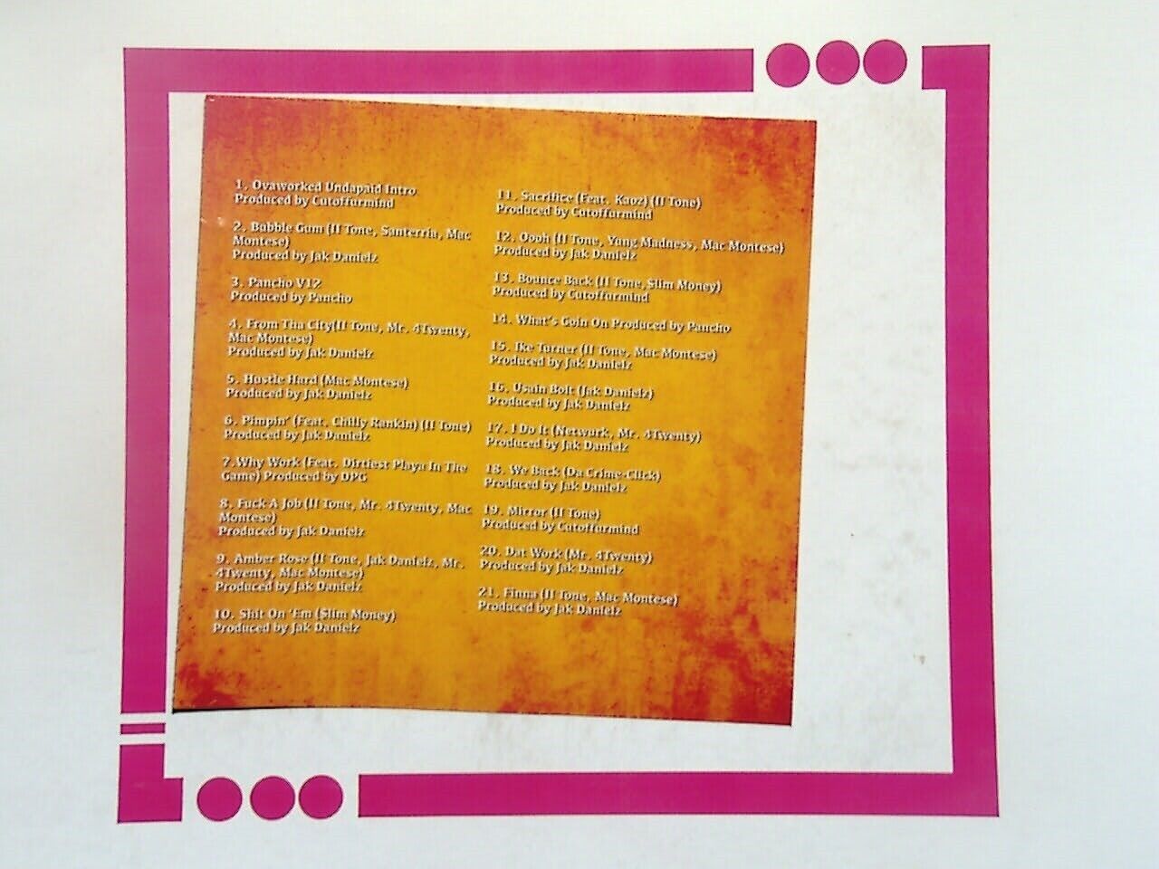 Tha Club House Click	Ovaworked Undapaid CD Mint