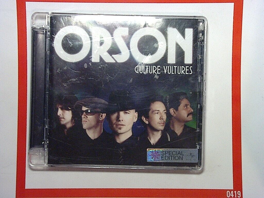 Orson 	Culture Vultures Special Edition CD Mint