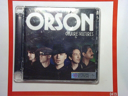 Orson 	Culture Vultures Special Edition CD Mint