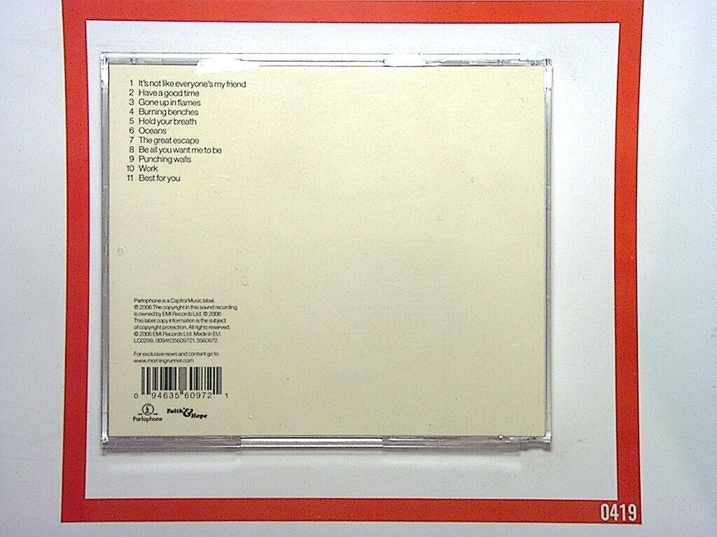 Morning Runner	Wilderness Is Paradise Now CD VGC