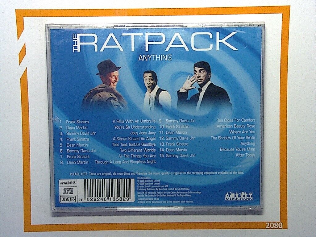 The Ratpack	Anything CD New & Factory Sealed