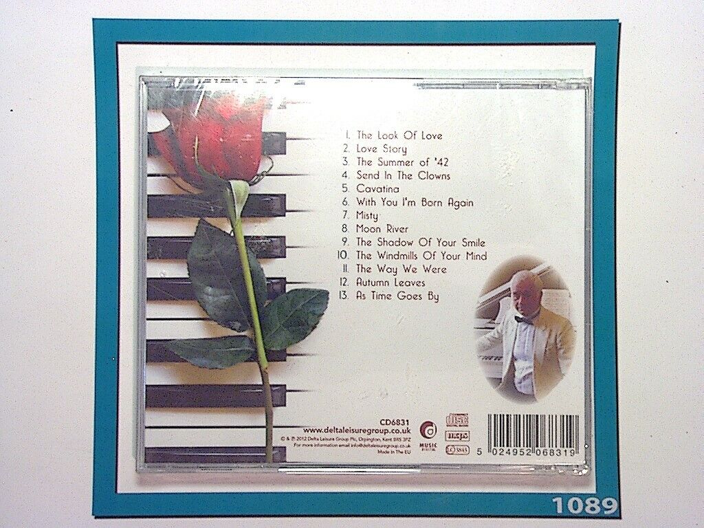 Romeo Valente: Romantic Piano CD NEW & Sealed (Gift Option)*