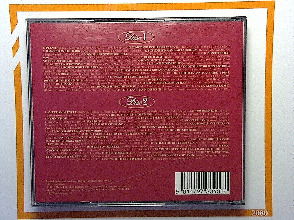 A Portrait of Bing Crosby 2Cd Nr Mint - no Booklet