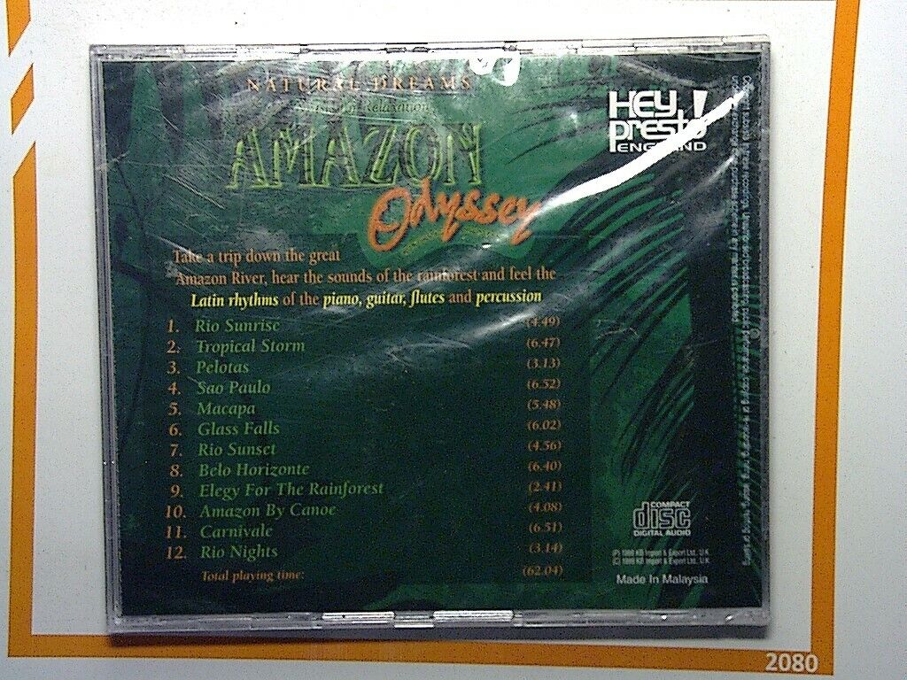 Natural Dreams	Amazon Odyssey Cd New & Factory Sealed