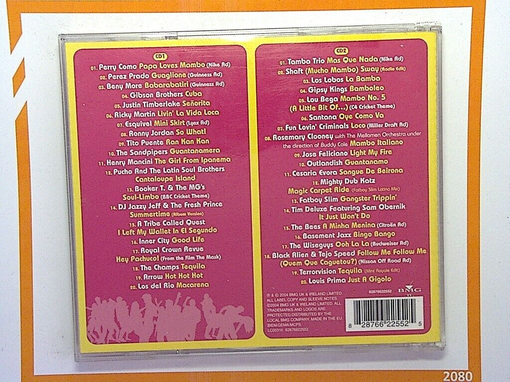 We Love Mambo: 40 Latin Summer Grooves 2CD Nr Mint