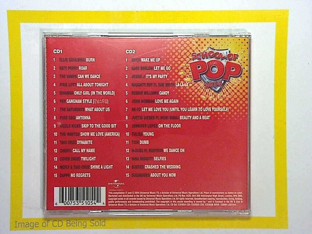 Various Artists	School Of Pop 2CD Mint
