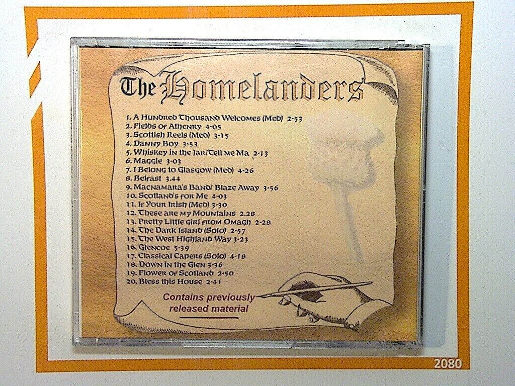 The Homelanders Present	The Best of Three CD Nr Mint