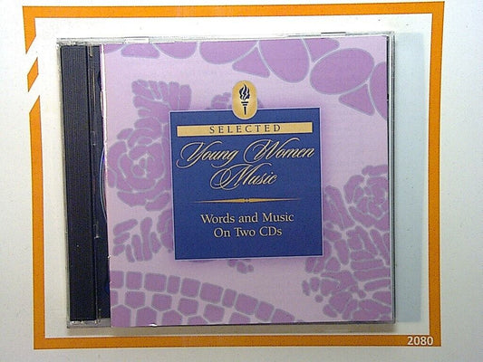 Selected Young Women Music	Words And Music On 2 CDs Latter day saints Nr Mint