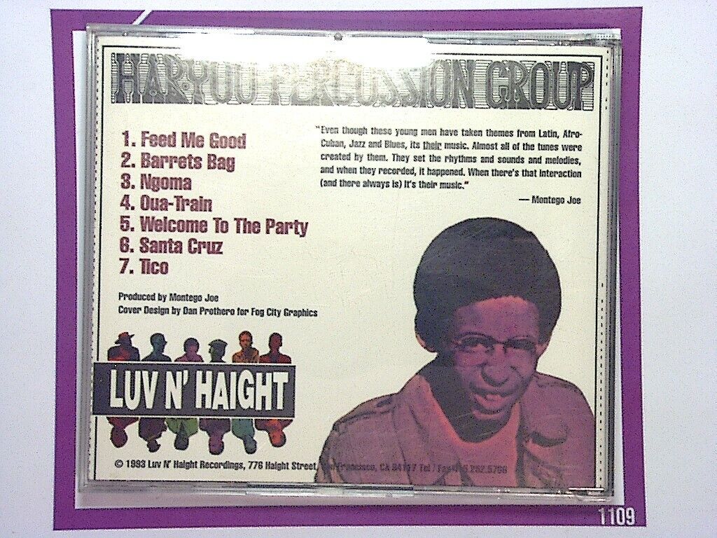 The har-You Perc ussion Group	Luv n' Haight CD Nr Mint (Gift Option)*