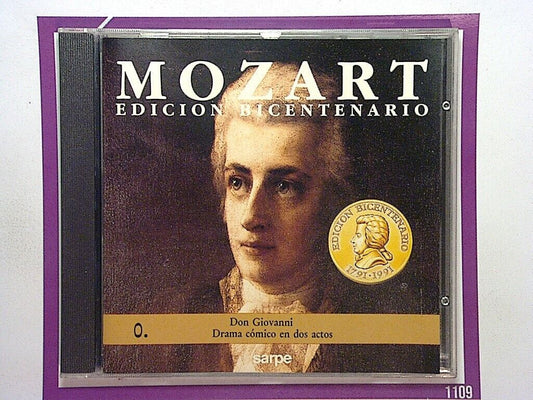 Mozart	Edicion Bicentenario Don Giovanni CD Mint