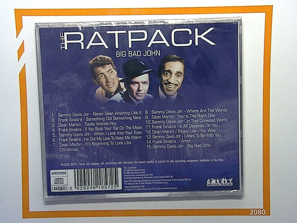 The Ratpack	Big Bad John CD New & Factory Sealed