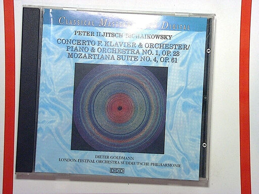 Tchaikowsky - Concerto No. 1, Mozartiana Dieter Goldman London Fest Orch CD