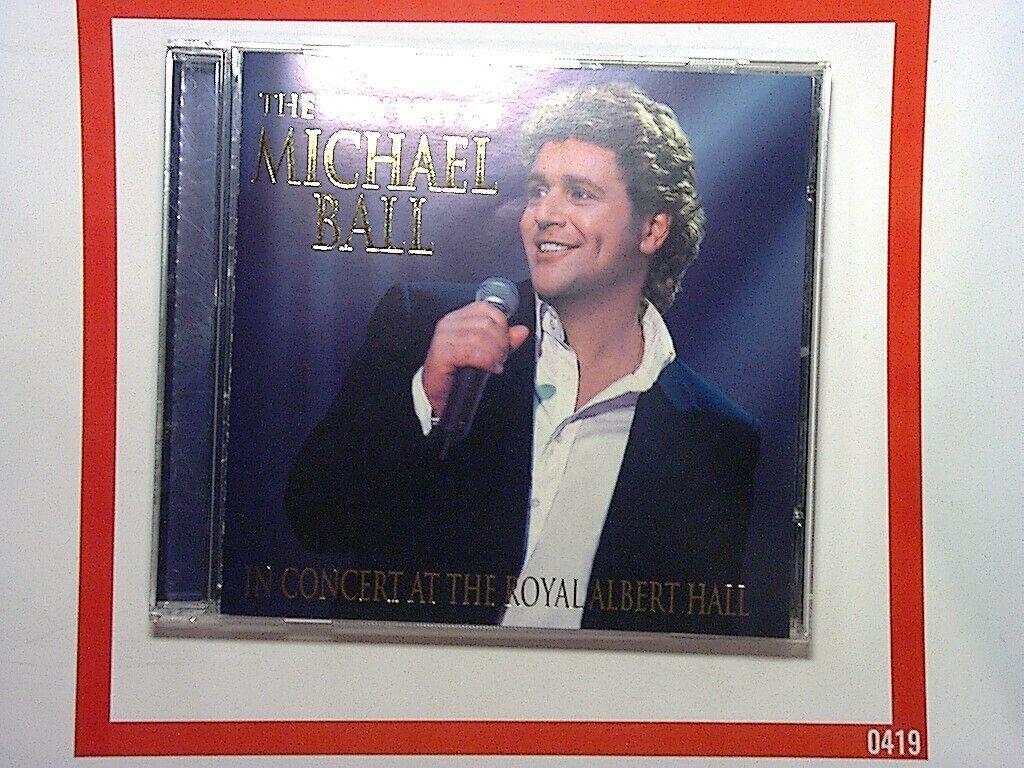 The Very Best of Michael Ball	In Concert Royal Albert Hall CD Mint