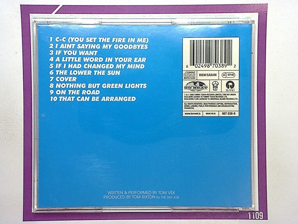 Tom Vek	We Have Sound CD Nr mint
